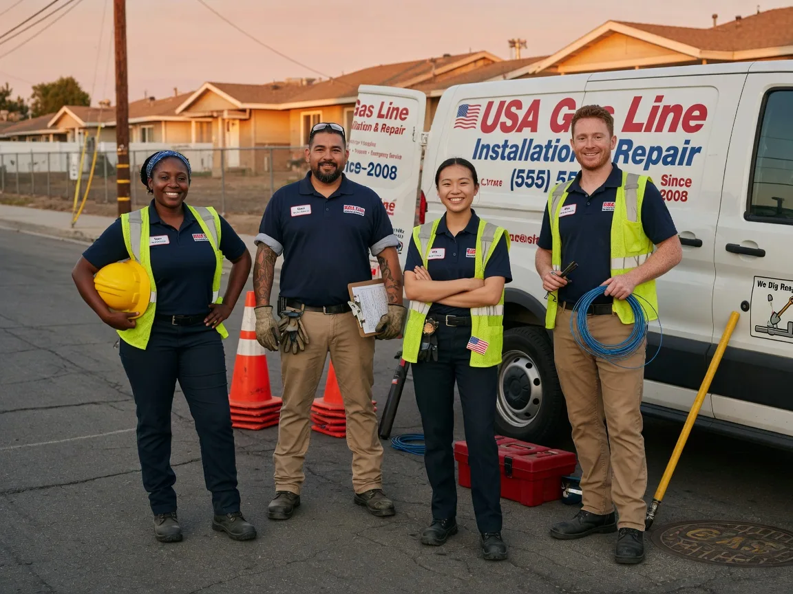 Gas Line Installation company in Banks, AR